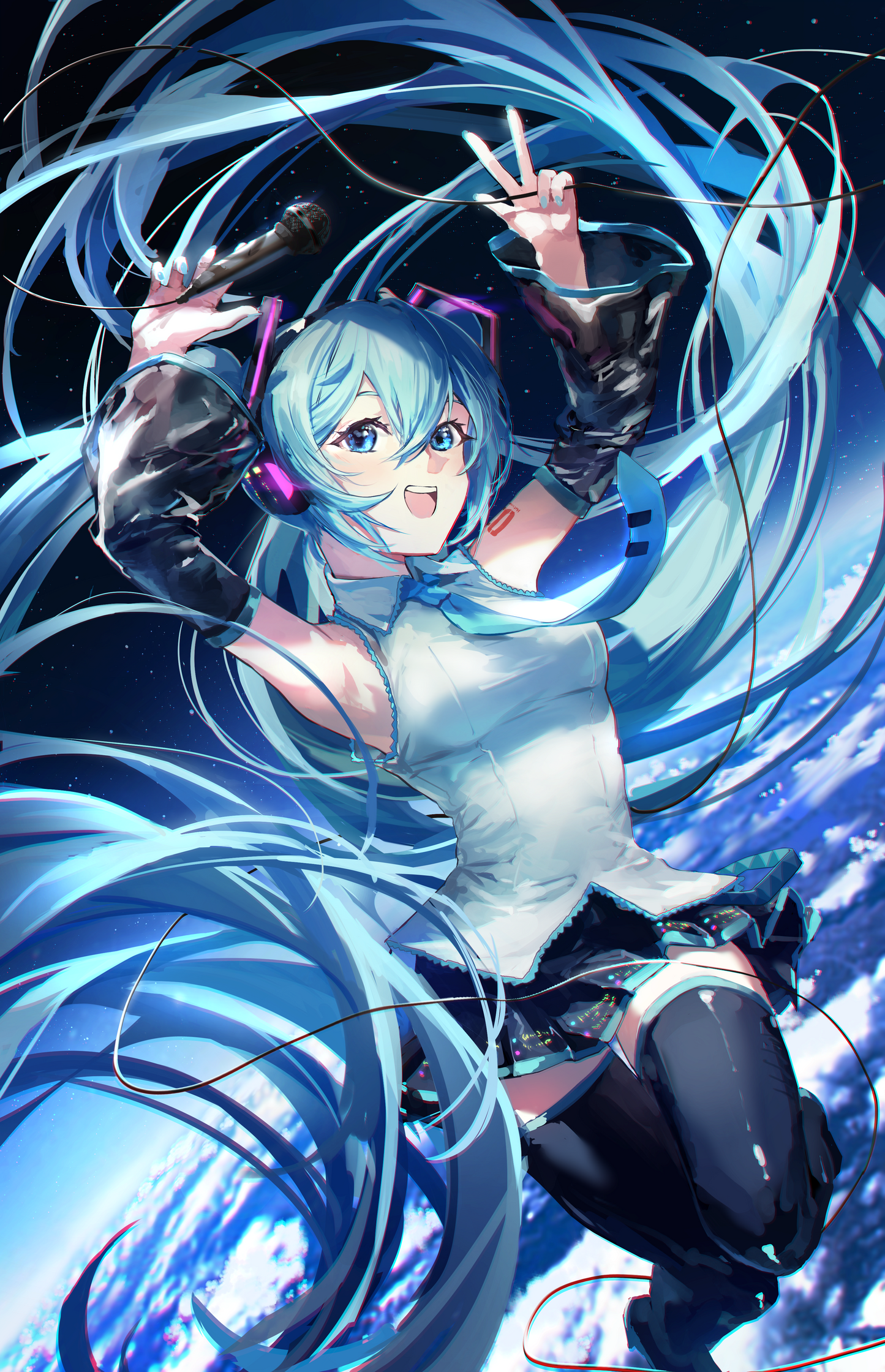 Miku in Space