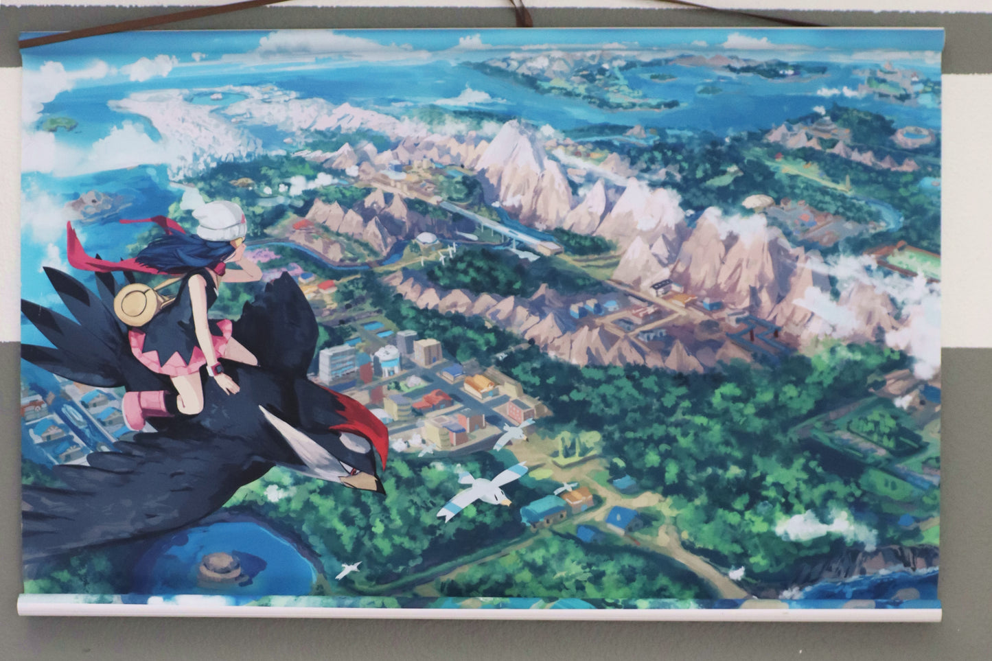 Flying Over Sinnoh
