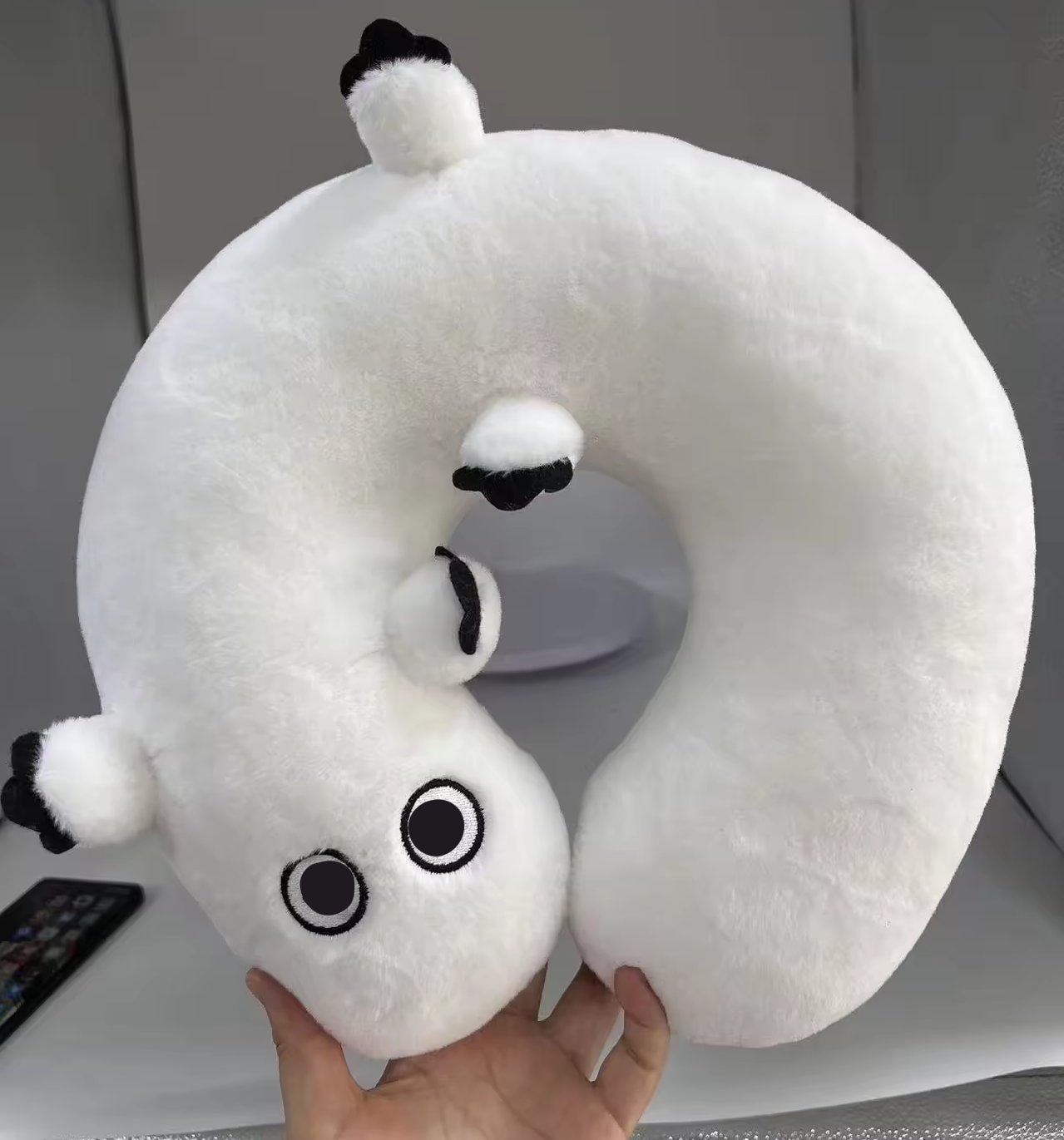 Brush Buddy Neck Pillow